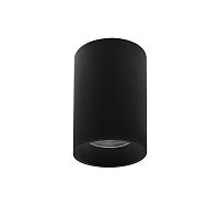 214477IP65 Светильник RULLO IP65 HP16 1xGU10 max 9W ЧЕРНЫЙ IP65