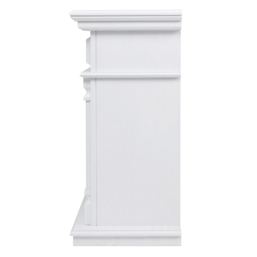 Каминокомплект ISLANDIA/СКАНДИ Белый дуб с очагом Электроочаг CASSETTE/КАССЕТА LED 1000 фото 4