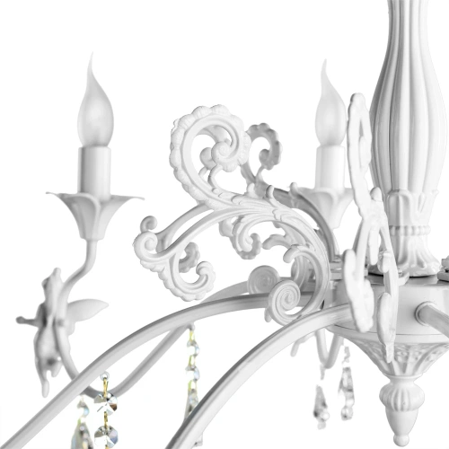 Подвесная люстра Arte Lamp ANGELINA A5349LM-8WH фото 4 Подвесная люстра Arte Lamp ANGELINA A5349LM-8WH фото 4