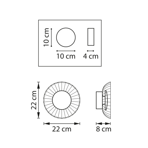 809012 Бра CELESTA LED 6W 300LM ХРОМ/РОЗОВЫЙ 3000K фото 8