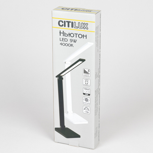 Citilux Ньютон CL803080 Настольный светильник с диммером Белый фото 26 Citilux Ньютон CL803080 Настольный светильник с диммером Белый фото 26