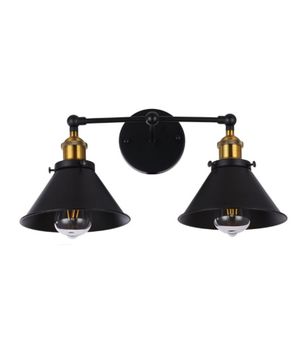 Бра Lumina Deco Gubi LDW B018-2 BK Бра Lumina Deco Gubi LDW B018-2 BK