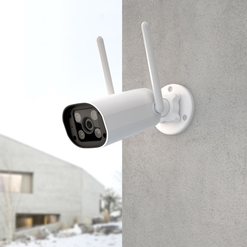 Умная видеокамера белая IP65 76500/01 фото 9