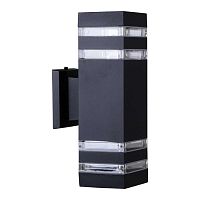 Уличный настенный светильник Reluce 86228-9.2-002CT 2*E27 BK