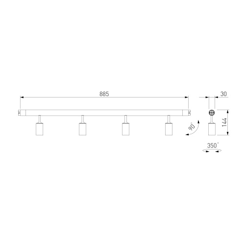 Module System Трековый светильник 18W 3000K (черный) 85177/01 фото 7 Module System Трековый светильник 18W 3000K (черный) 85177/01 фото 7