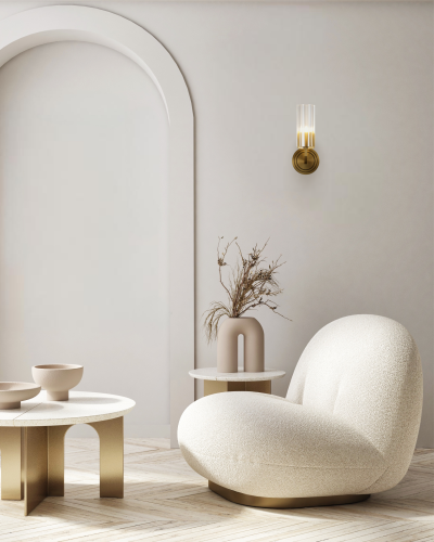 Светильник настенный Moderli V11015-1W Brass фото 9