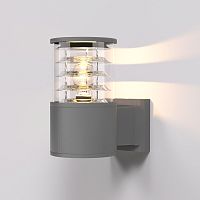 Настенный уличный светильник 1408 Techno cерый IP54 1408 Techno cерый