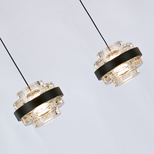 Подвесной светильник MD22030002-5B black/clear фото 3