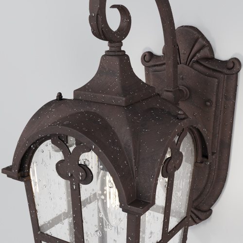 Уличный настенный светильник Outdoor O413WL-01BZ фото 5