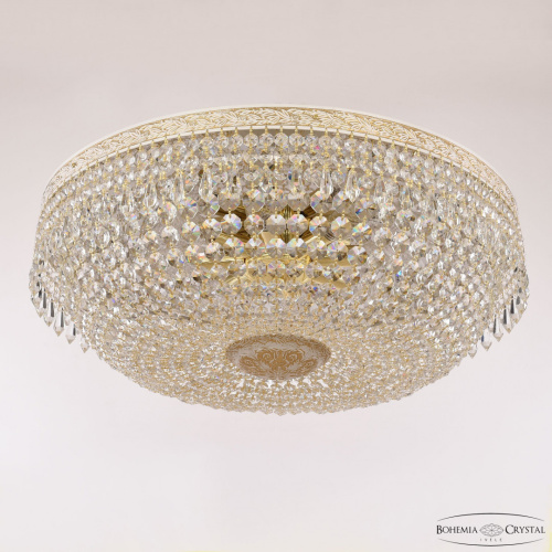 Люстра с хрустальными подвесками AL19011/55OL WMG Bohemia Ivele Crystal (Богемия Ивеле Кристалл)