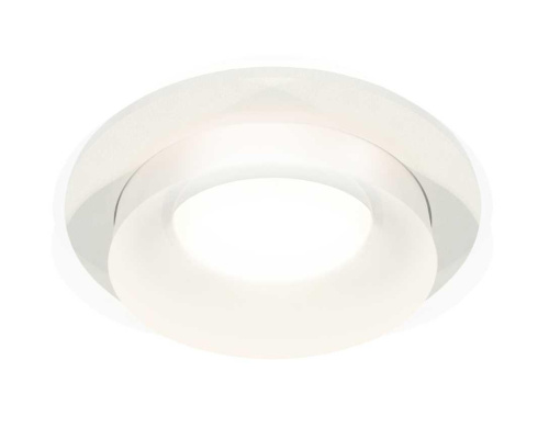 Комплект встраиваемого светильника Ambrella light Techno Spot XC7621044 SWH/FR белый песок/белый матовый (C7621, N7165)