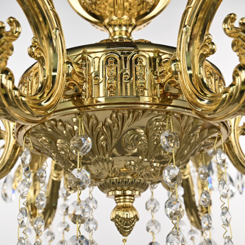 Люстра с хрустальными подвесками AL79101/8/250 B G Bohemia Ivele Crystal (Богемия Ивеле Кристалл) фото 2 Люстра с хрустальными подвесками AL79101/8/250 B G Bohemia Ivele Crystal (Богемия Ивеле Кристалл) фото 2