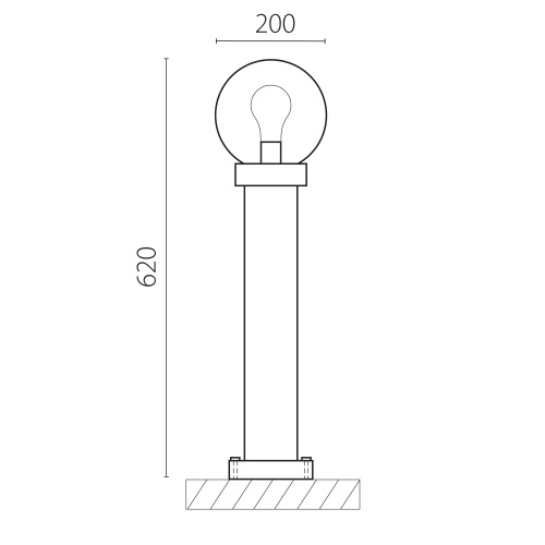 373910 Светильник BOLLA 1x10W (led) E27 ЧЕРНЫЙ IP65 фото 8 373910 Светильник BOLLA 1x10W (led) E27 ЧЕРНЫЙ IP65 фото 8