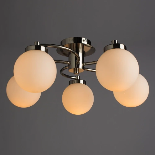 Потолочная люстра Arte Lamp CLOUD A8170PL-5SS фото 2 Потолочная люстра Arte Lamp CLOUD A8170PL-5SS фото 2