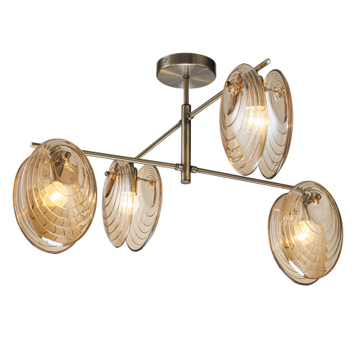 Светильник на штанге Escada 2123/4P E14*40W Brass