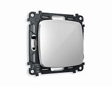 Комплект механизма 1-кл перекрестного выключателя AMBRELLA VOLT OMEGA Серебро глянец QUANT (OP4010, VM112) MO401030