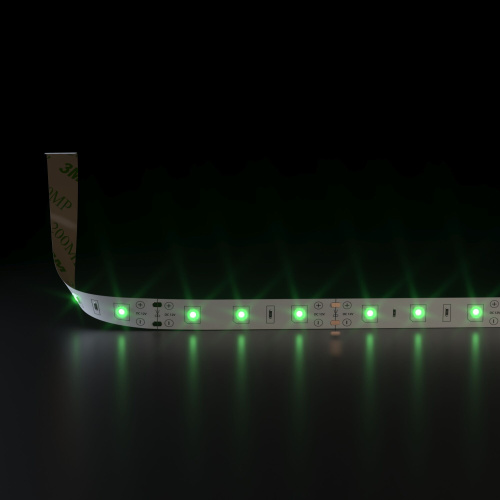 Светодиодная лента 12 В 4,8 Вт/м 60 Led/м 2835 IP20, зеленый, 5 м Лента светодиодная 12V 4,8W 60Led 2835 IP20 зеленый, 5м фото 2 Светодиодная лента 12 В 4,8 Вт/м 60 Led/м 2835 IP20, зеленый, 5 м Лента светодиодная 12V 4,8W 60Led 2835 IP20 зеленый, 5м фото 2