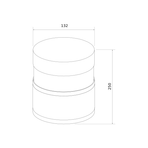 Ландшафтный светодиодный светильник 1531 TECHNO LED 3000K чёрный 1531 TECHNO LED черный фото 2
