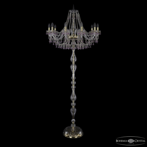 Торшер с хрустальными подвесками 1410T1/10/300-210 G V7010 Bohemia Ivele Crystal (Богемия Ивеле Кристалл) Торшер с хрустальными подвесками 1410T1/10/300-210 G V7010 Bohemia Ivele Crystal (Богемия Ивеле Кристалл)