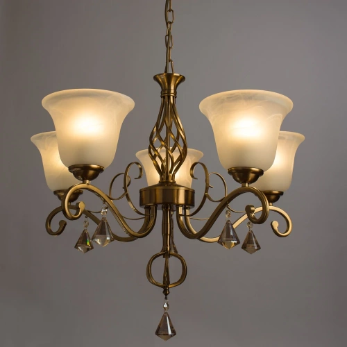 Подвесная люстра Arte Lamp CONIS A8391LM-5PB фото 2 Подвесная люстра Arte Lamp CONIS A8391LM-5PB фото 2