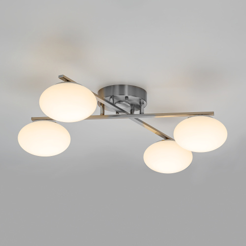 Citilux ATMAN SMART CL226A141 RGB LED Умная люстра Матовый Хром фото 6
