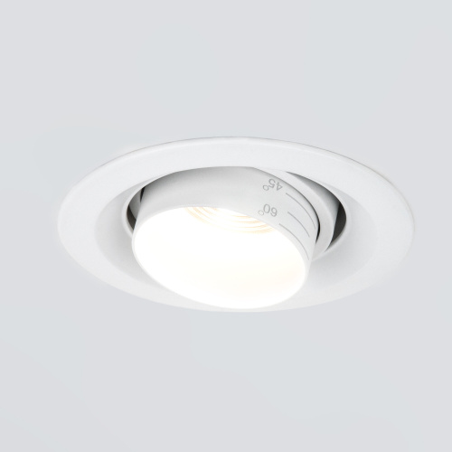Встраиваемый светодиодный светильник с регулировкой угла освещения 9919 LED 10W 4200K белый Встраиваемый светодиодный светильник с регулировкой угла освещения 9919 LED 10W 4200K белый