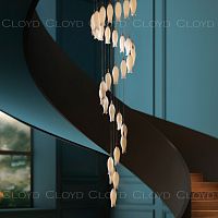Люстра Cloyd ARGANA C31 / выс. 270 см - керамика - белый (арт.10812)