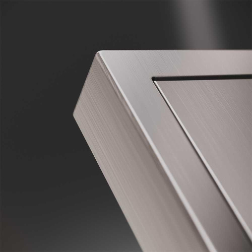 Накладка для розетки с заземлением, S70 Metal (никель) Voltum VLSM000611 Накладка для розетки с заземлением, S70 Metal (никель) Voltum VLSM000611
