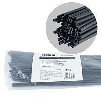Набор термоусадочных трубок STEKKER HST-35175-100BK, длина 100 см., коэф. усадки 2:1