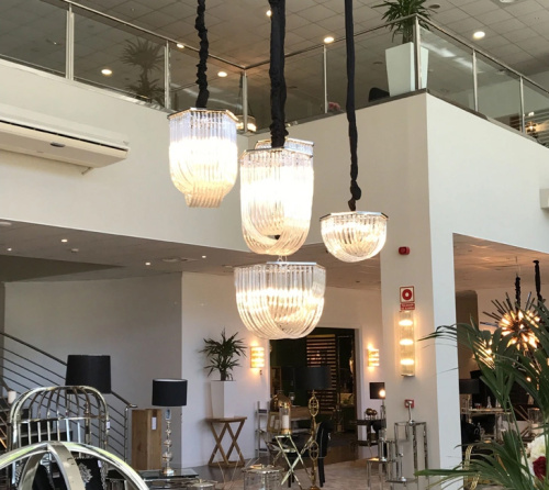 Люстра Murano 5 chrome фото 3 Люстра Murano 5 chrome фото 3