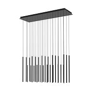 Люстра подвесная Alfa Light F3924-03 black 54W 120*40*H 150