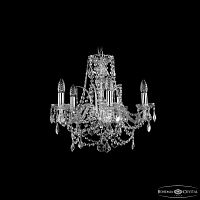 Люстра хрустальная 1411/5/160 Ni Leafs Bohemia Ivele Crystal (Богемия Ивеле Кристалл)
