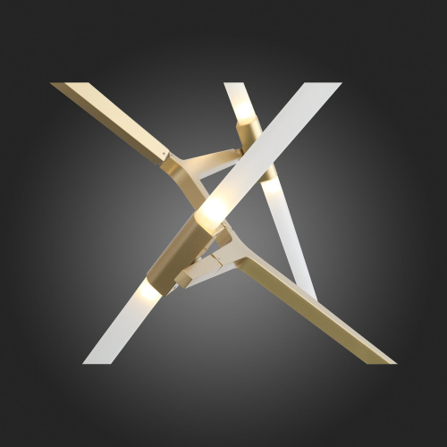 SL947.202.14 Люстра потолочная ST-Luce Золотистый/Белый G9 14*5W LACONICITA фото 2 SL947.202.14 Люстра потолочная ST-Luce Золотистый/Белый G9 14*5W LACONICITA фото 2