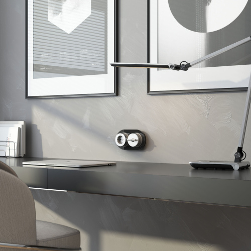 Розетка с заземлением Vintage серебро матовый/хром W5871054 фото 6 Розетка с заземлением Vintage серебро матовый/хром W5871054 фото 6