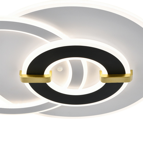 Потолочный светильник Escada 10269/3 LED*112W White/Black/Gold фото 4 Потолочный светильник Escada 10269/3 LED*112W White/Black/Gold фото 4