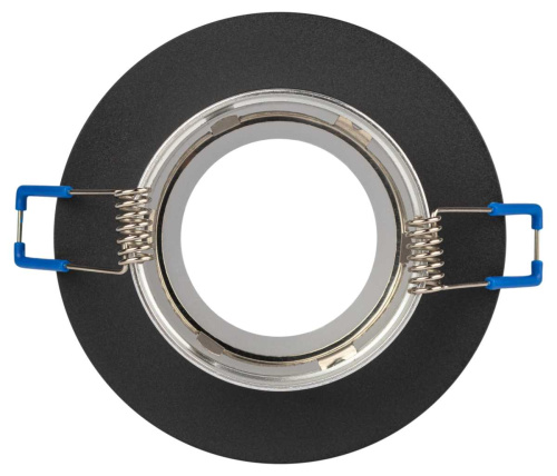 Светильник встраиваемый декоративный ЭРА DK95 BK под лампу MR16 GU5.3 черный Б0055591 фото 10