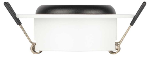 Светильник встраиваемый алюминиевый ЭРА KL109 WH/BK под лампу MR16 GU5.3 белый/черный матовый Б0061828 фото 3