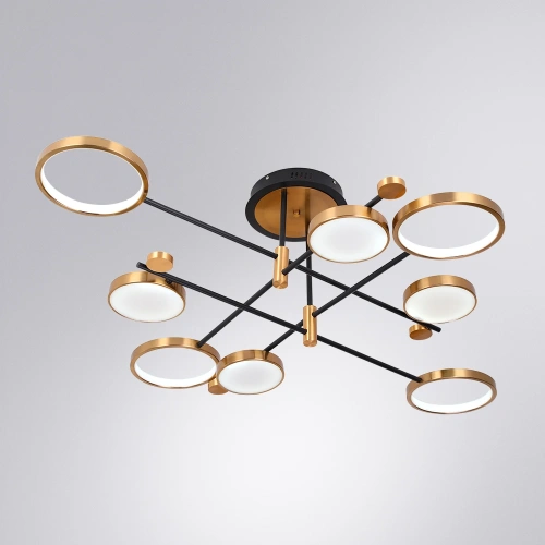 Потолочная люстра Arte Lamp HOLLY A1364PL-8PB фото 3