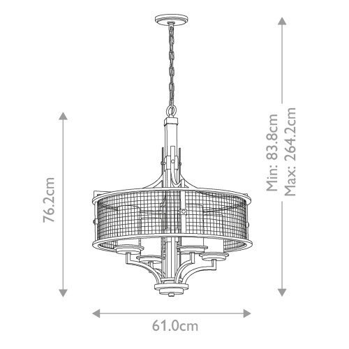 Люстра Kichler, Арт. KL-AHRENDALE4 фото 8