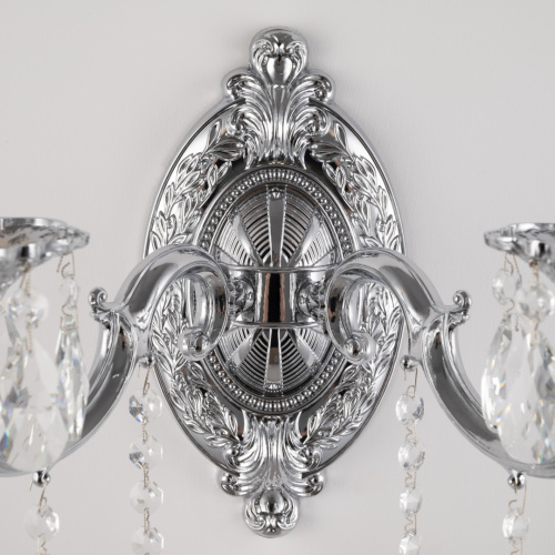 Бра с хрустальными подвесками AL7801B10/2/175 A Ni Bohemia Ivele Crystal (Богемия Ивеле Кристалл) фото 10