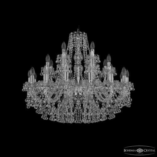 Люстра хрустальная 1409/16+8+4/300 Ni Bohemia Ivele Crystal (Богемия Ивеле Кристалл)