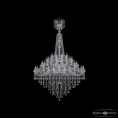 Люстра хрустальная 1415/32+24+16+8/700/XL-320/3d Ni Bohemia Ivele Crystal (Богемия Ивеле Кристалл)