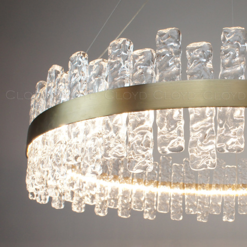 Люстра Cloyd FREDER-B C1 / Ø80 см - латунь (арт.10916)