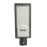 Светодиодный уличный консольный светильник Feron SP3033 100W 6400K 230V, серый