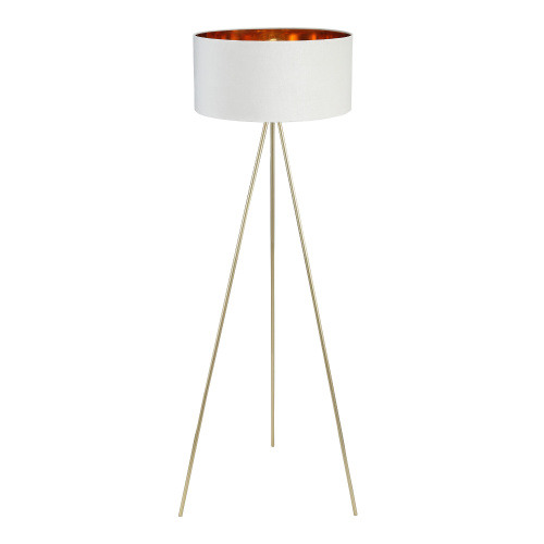 SL6242.505.01 Светильник напольный ST-Luce Золотистый/Белый E27 1*40W FUEGO фото 6