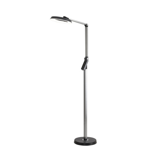 8332/15FL LEDIO LN26 458 темно-серый, металл/пластик Торшер LED 15W 3000/4000/6000K ССТ/диммер/LCD 220-240V GENRI фото 5