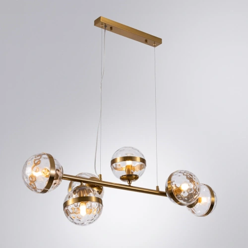 Подвесная люстра Arte Lamp DELACRUA A7770SP-6PB фото 2 Подвесная люстра Arte Lamp DELACRUA A7770SP-6PB фото 2