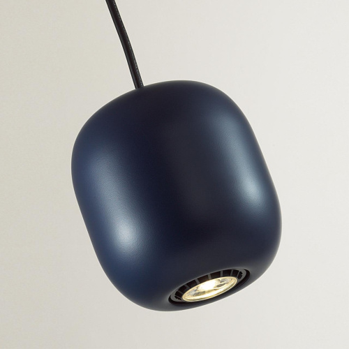 5060/1CA PENDANT ODL24 377 темн.синий/черныйметалл Подвес GU10 LED 4W COCOON фото 3 5060/1CA PENDANT ODL24 377 темн.синий/черныйметалл Подвес GU10 LED 4W COCOON фото 3