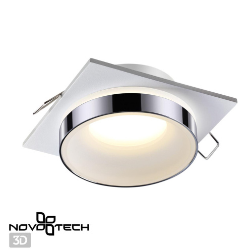 370786 SPOT NT21 594 белый/хром Светильник встраиваемый влагозащищенный IP44 GU10 9W 220V WATER 370786 SPOT NT21 594 белый/хром Светильник встраиваемый влагозащищенный IP44 GU10 9W 220V WATER