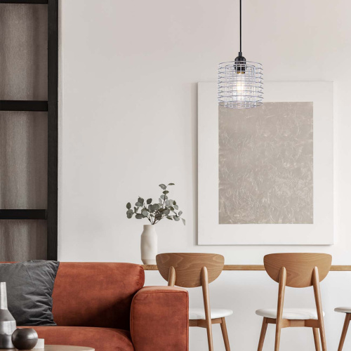 Подвесной светильник Escada 10190/1S E27*40W Chrome фото 5 Подвесной светильник Escada 10190/1S E27*40W Chrome фото 5